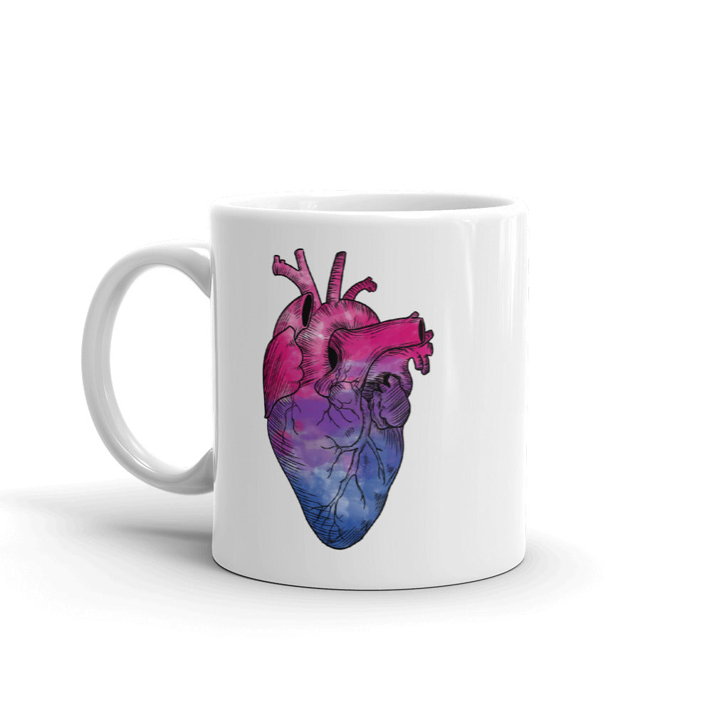 Bisexual Heart Mug