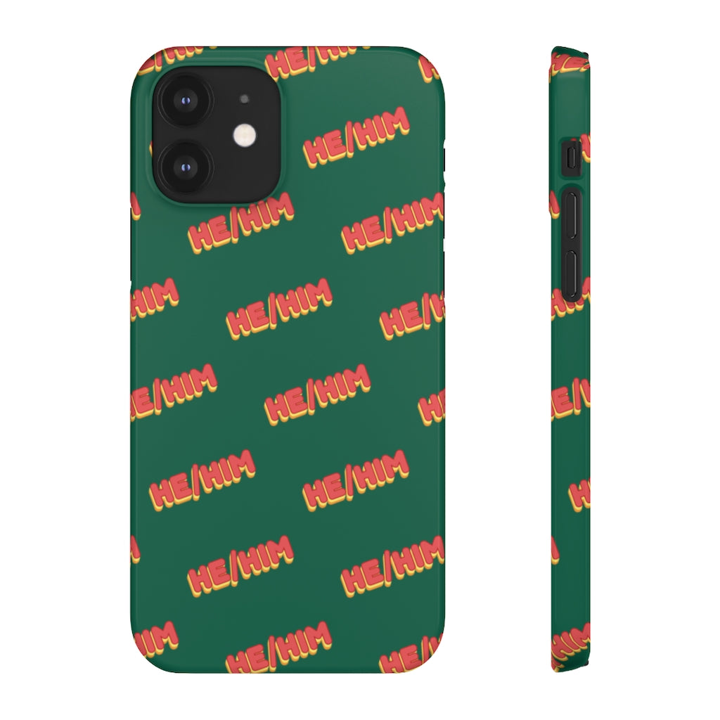 He/Him Phone Case For Apple & Samsung