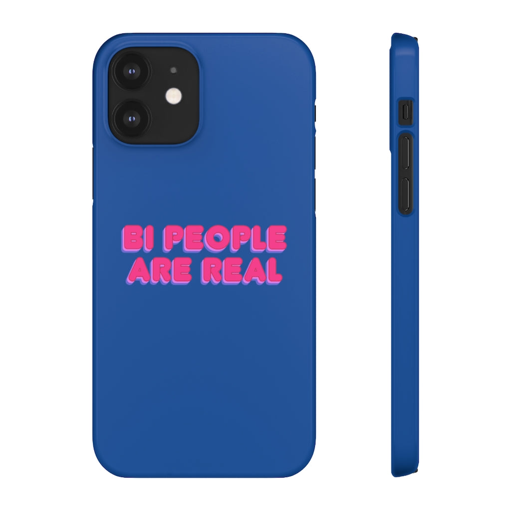Bi People Are Real Phone Case for Apple & Samsung