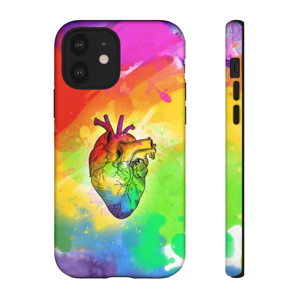Gay Proud at Heart Phone Case for Apple & Samsung