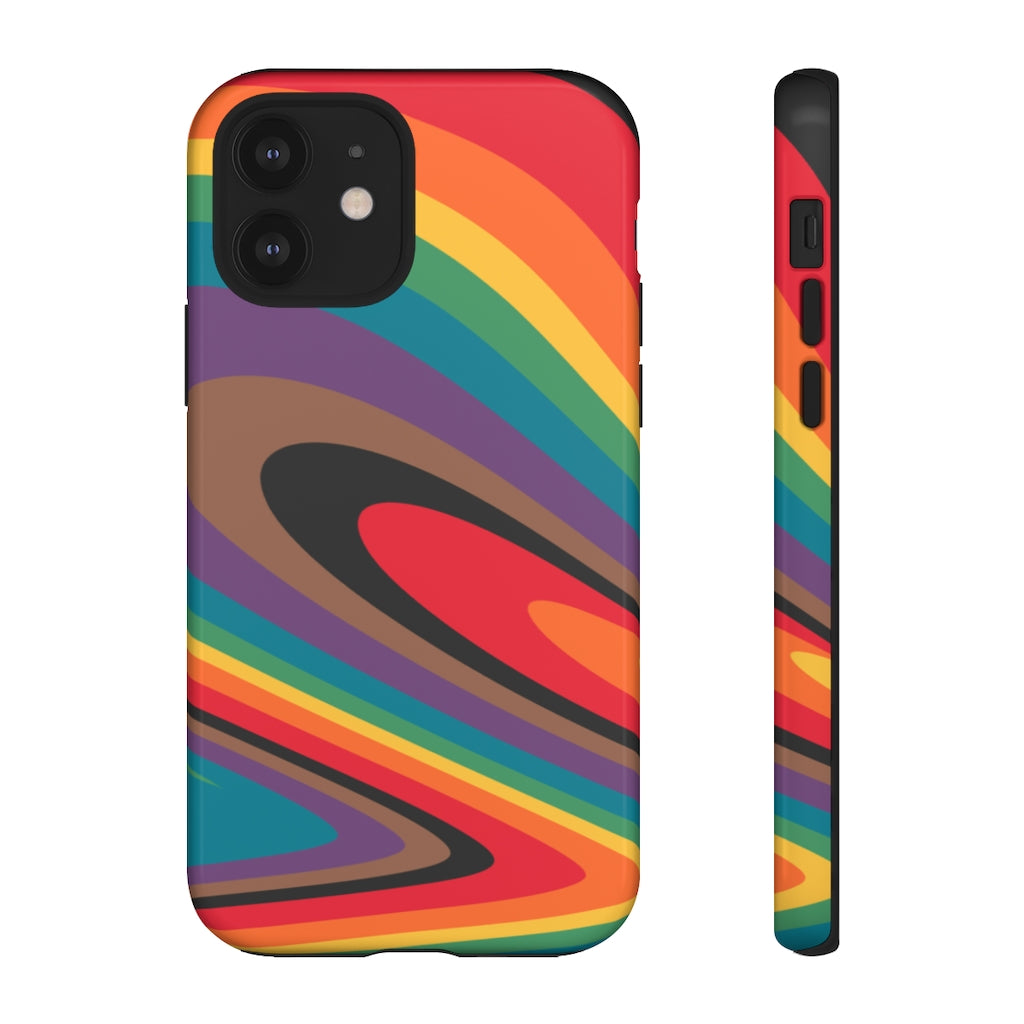 Retro Inclusive Pride Flag Phone Case for Apple & Samsung