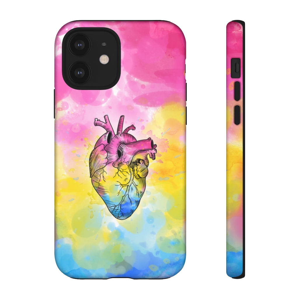 Pansexual Proud at Heart Phone Case for Apple & Samsung
