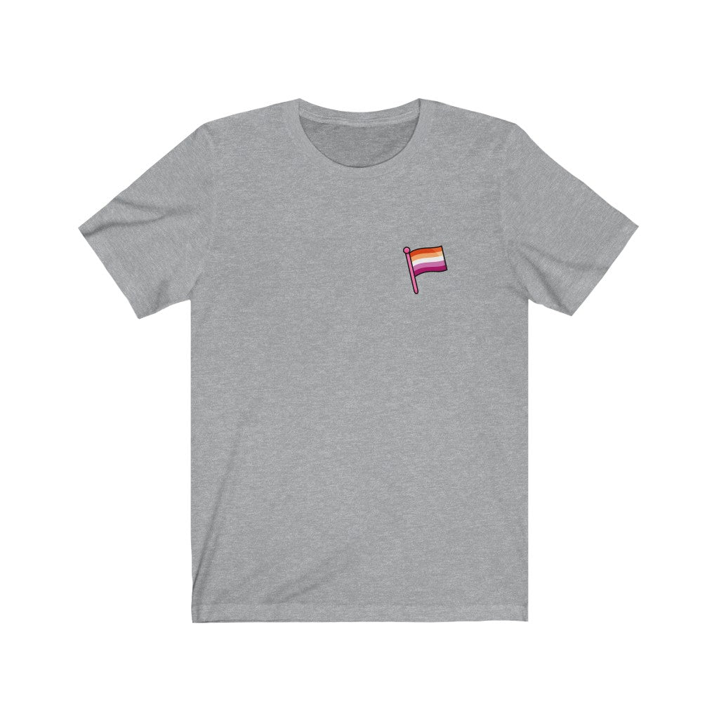 Lesbian on sale flag shirt