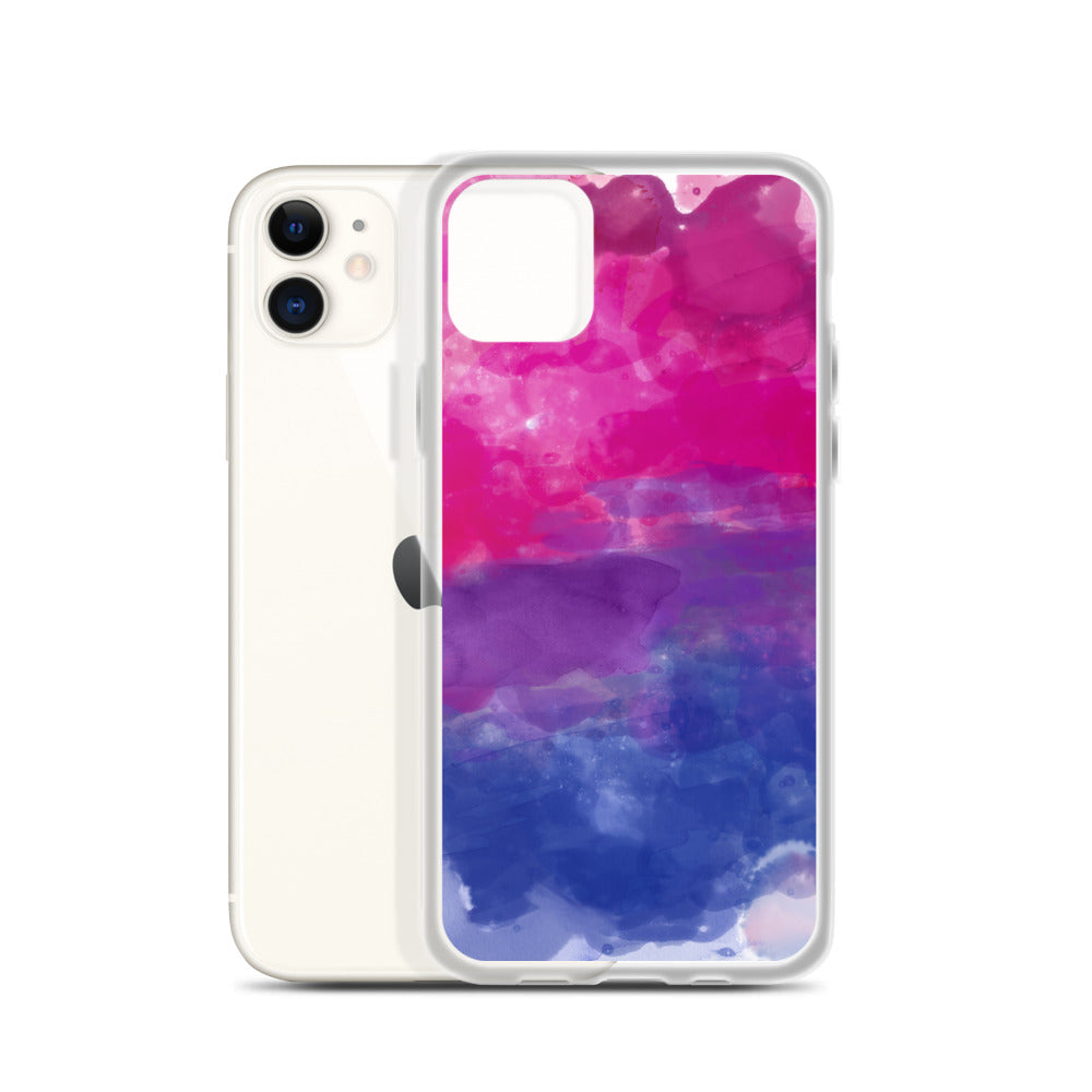 Bisexual Watercolour iPhone Case
