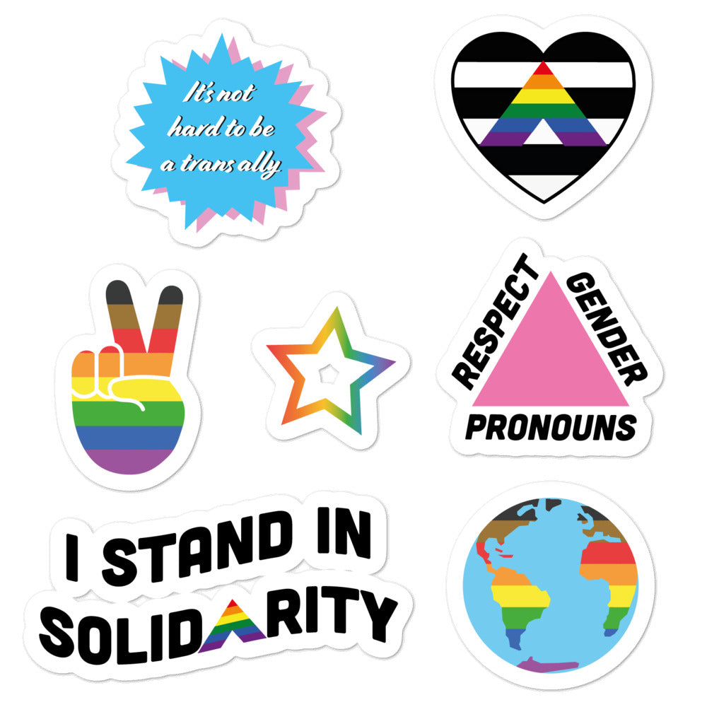 Be An Ally Stickers