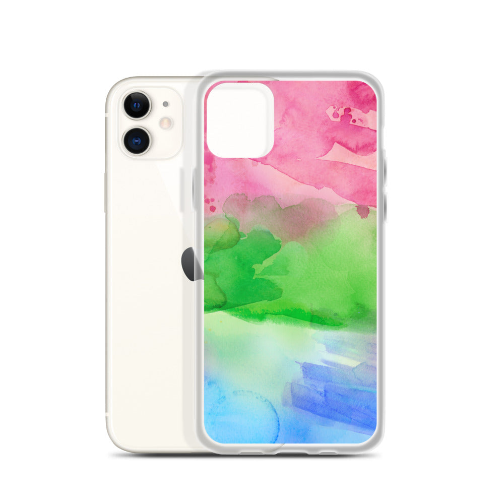 Polysexual Watercolour iPhone Case