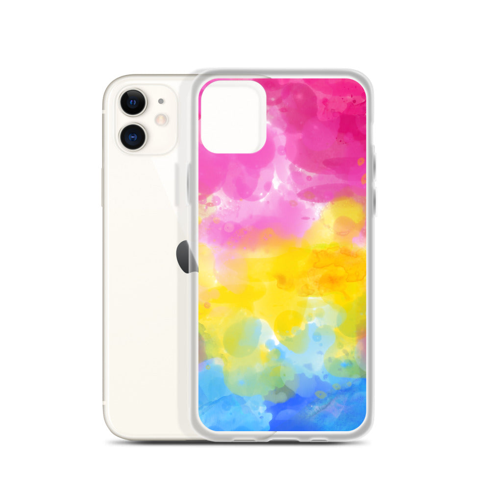 Pansexual Watercolour iPhone Case
